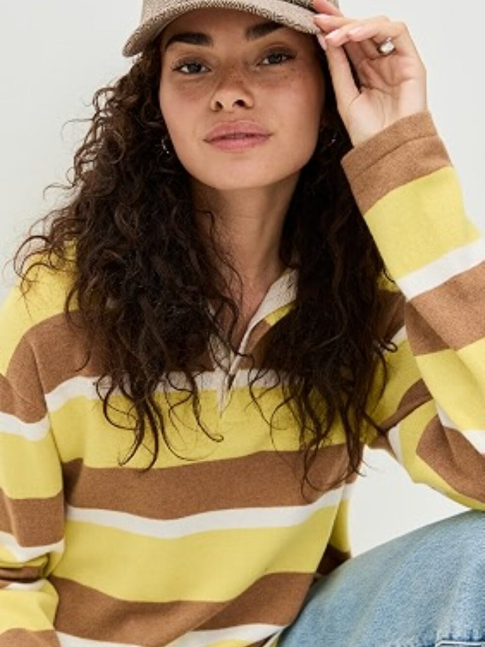 Clare V Wool Baseball Cap - Picture 3 of 8
